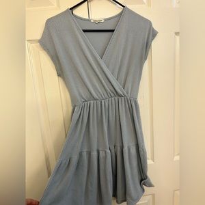 Light blue causal dress